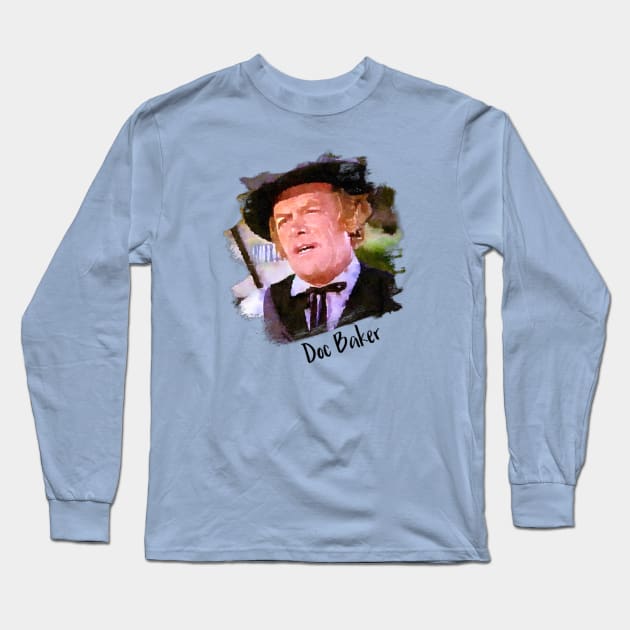 Dr. Hiram Baker Little House on the Prairie Long Sleeve T-Shirt by Neicey